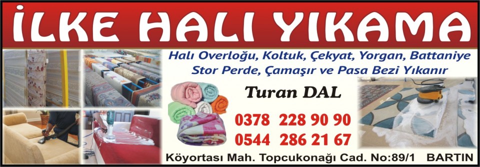 Bartın İlke Halı & Koltuk Yıkama
